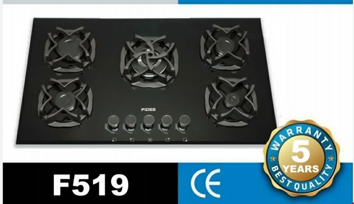 گاز صفحه شیشه F519